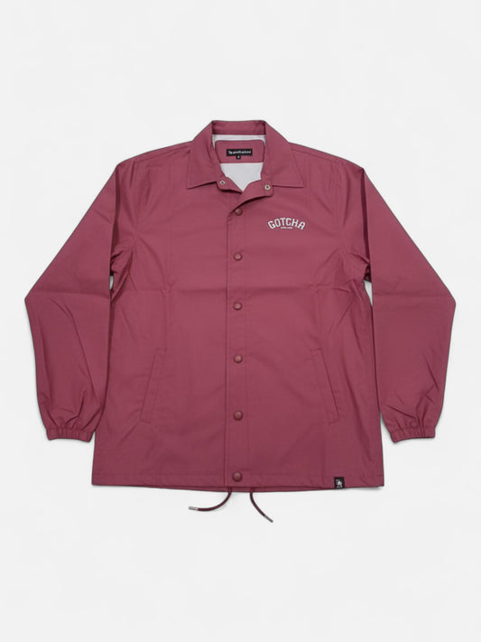 Campera Gotcha Snaps Windbreaker Bordo