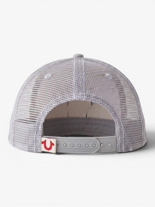 Gorra True Religion Rhinestone Dorado Gris