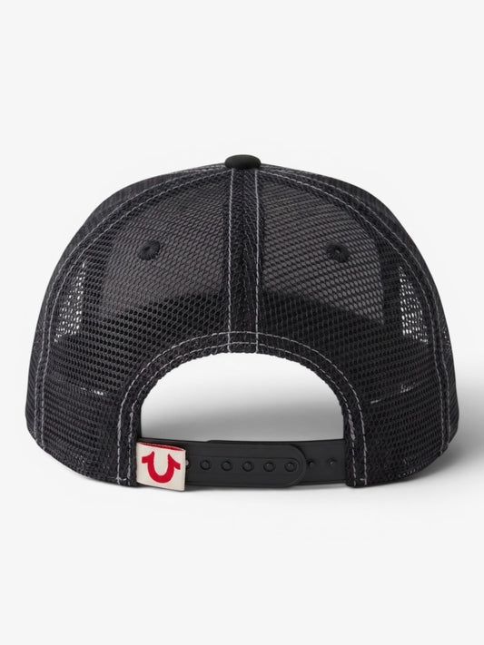 Gorra True Religion Full Buddha Negro Blanco