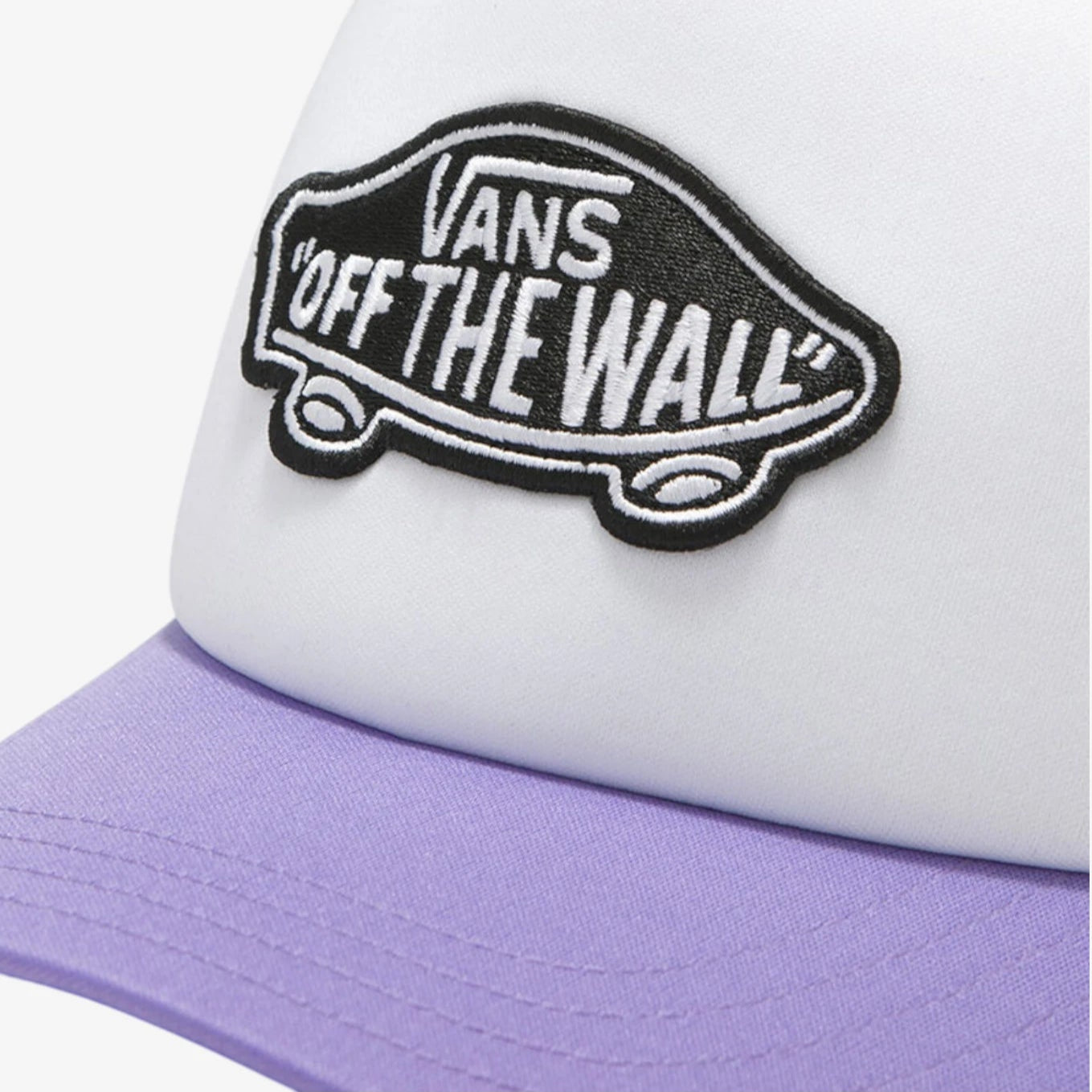 Gorra Vans Classic Patch Curved Bill Trucker Lila Blanco - Indy
