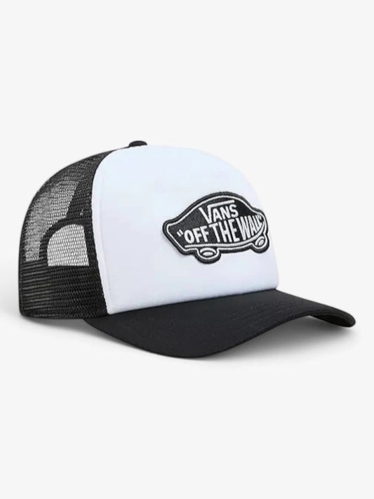 Gorra Vans Classic Patch Curved Bill Trucker Negro Blanco