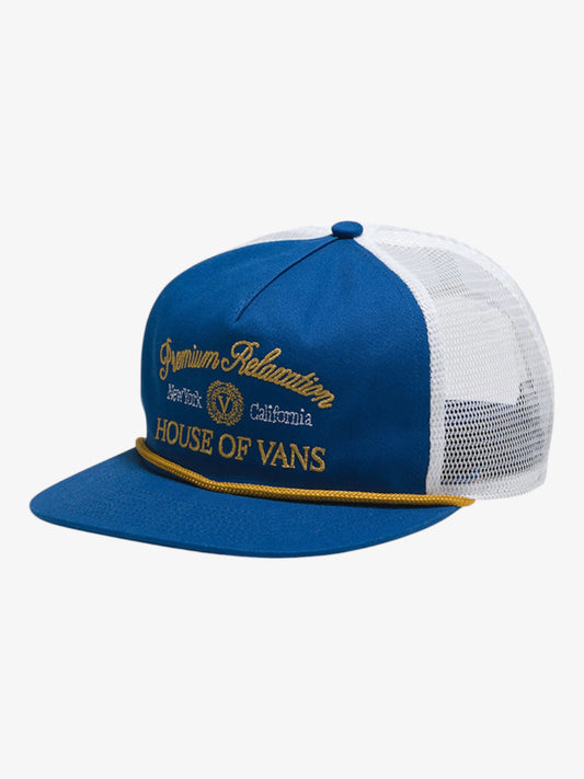 Gorra Vans Sixty Sixers Unstructured Trucker Azul - Indy