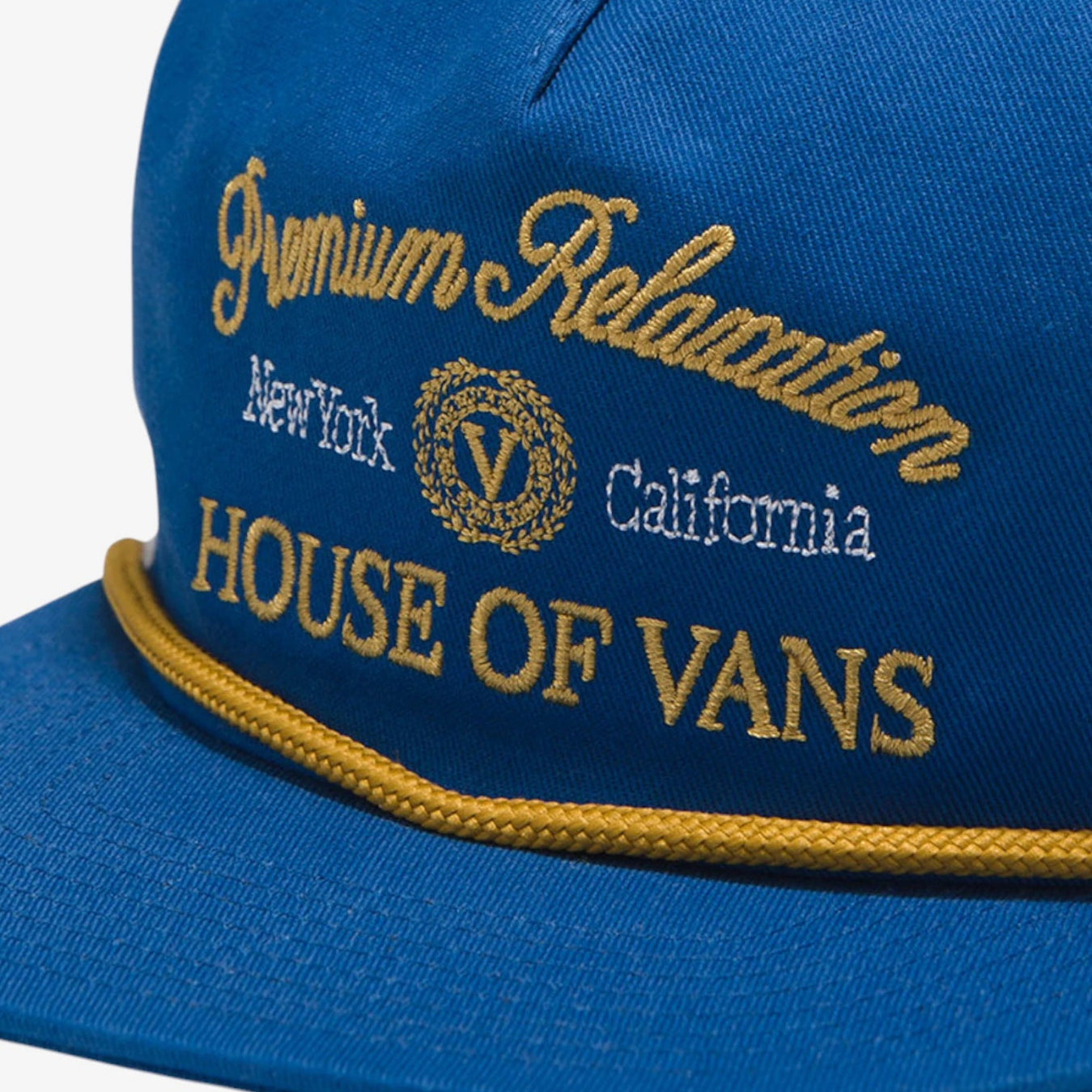 Gorra Vans Sixty Sixers Unstructured Trucker Azul - Indy
