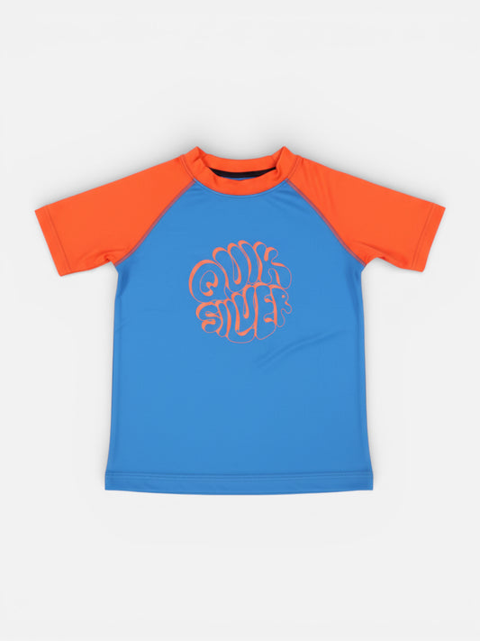 Lycra Quiksilver Bubble Niño Azul Francia