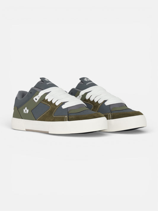 Zapatillas Amerika LOF Oliva Gris