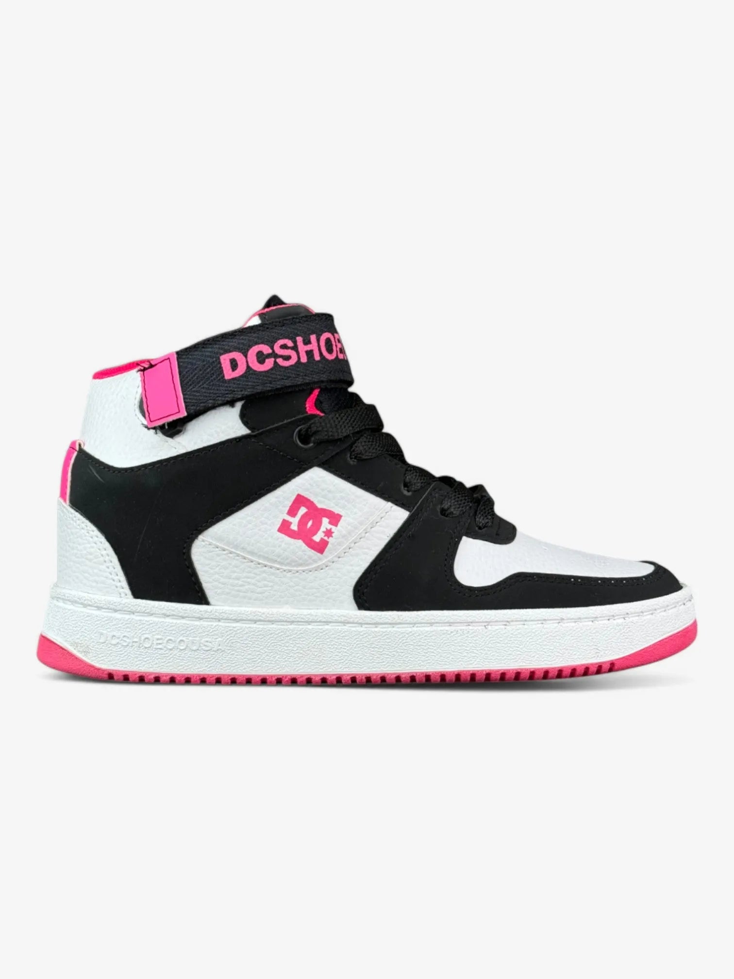 Zapatillas Dc Pensford SS Mujer Negro Rosa Blanco