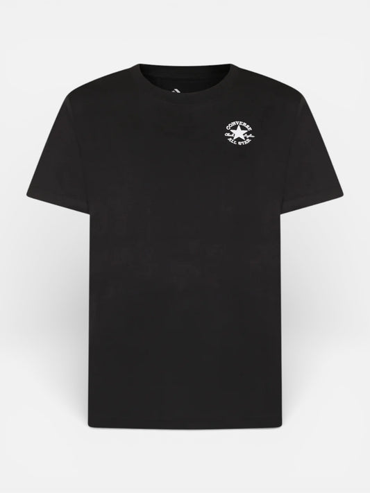 Remera Converse Small Patch Negro