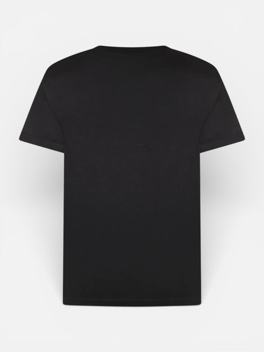 Remera Converse Small Patch Negro