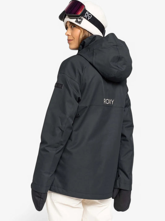 Campera Snow Roxy Slope Np Negro Mujer