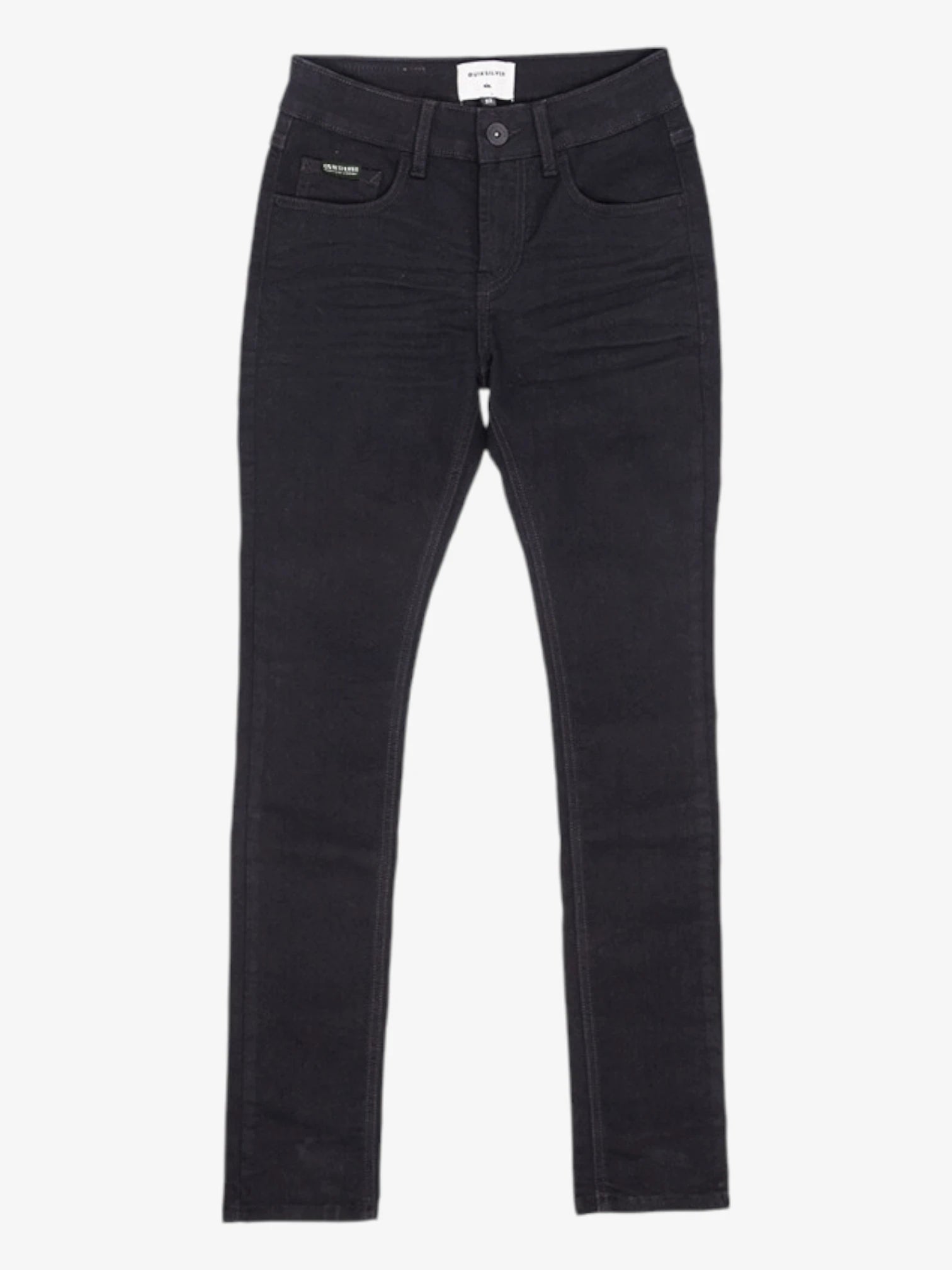 Jean Quiksilver Skinny Fit Niño Negro - Indy