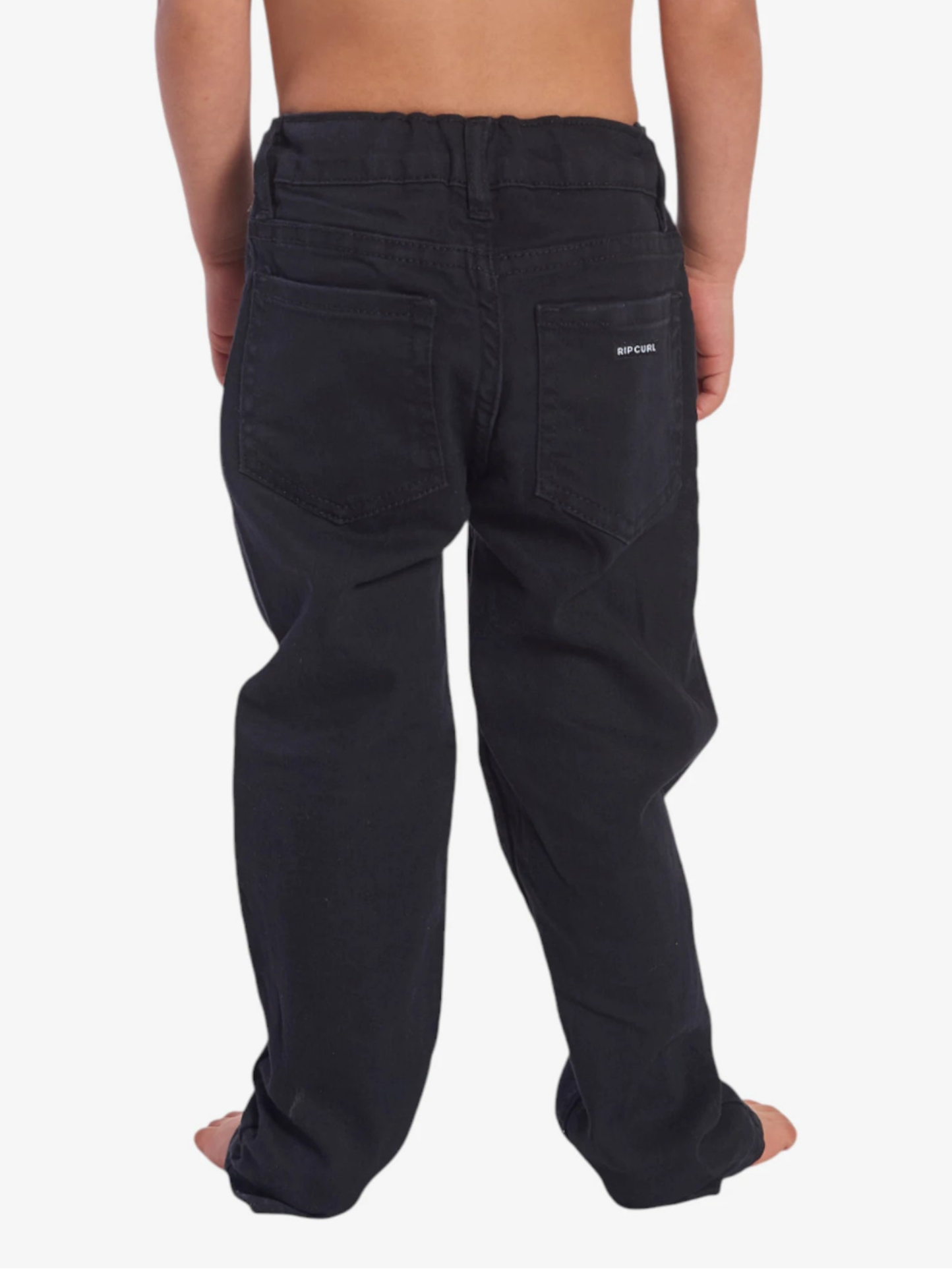 Jean Rip Curl Slim Niño Negro - Indy