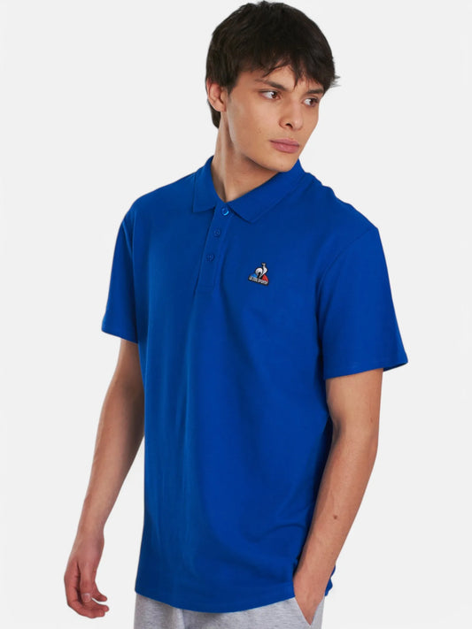 Chomba Le Coq Sportif Polo Pique Essentiel Azul Francia