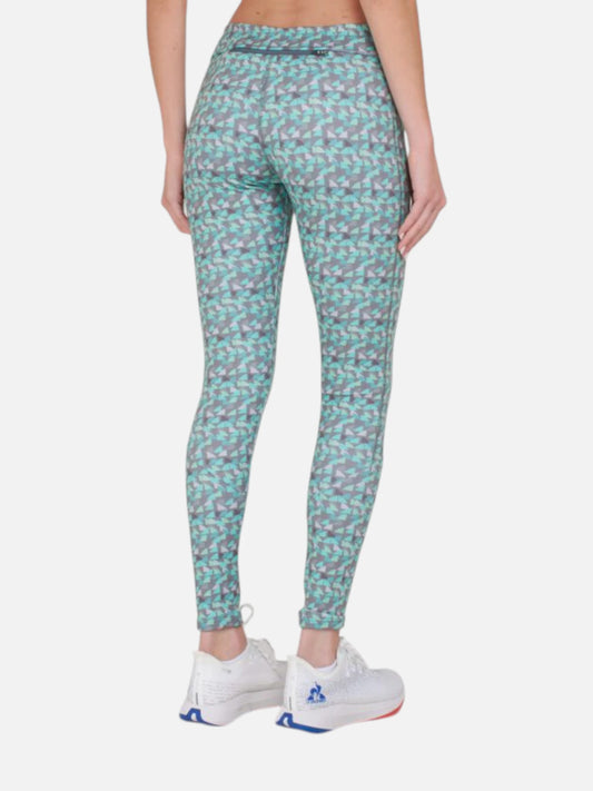 Calza Le Coq Sportif Training Mujer Leggings Celeste