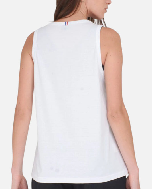 Musculosa Le Coq Sportif Ess Mujer Tank Blanco