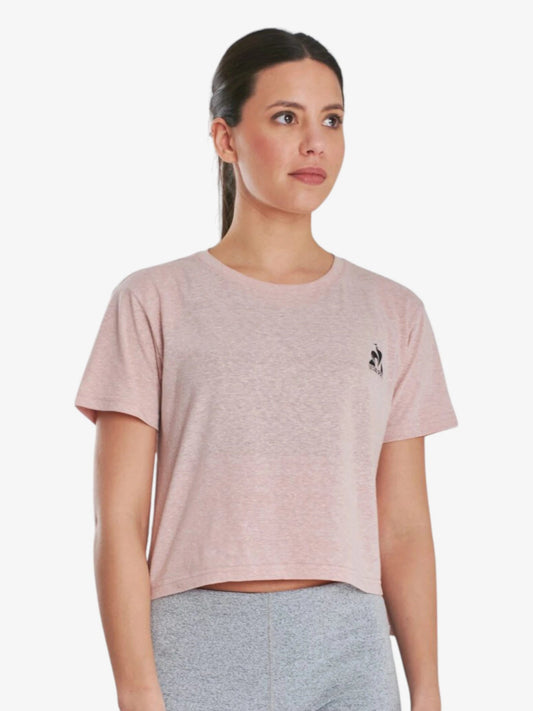 Remera Le Coq Sportif Mujer Training Loose Rosa - Indy