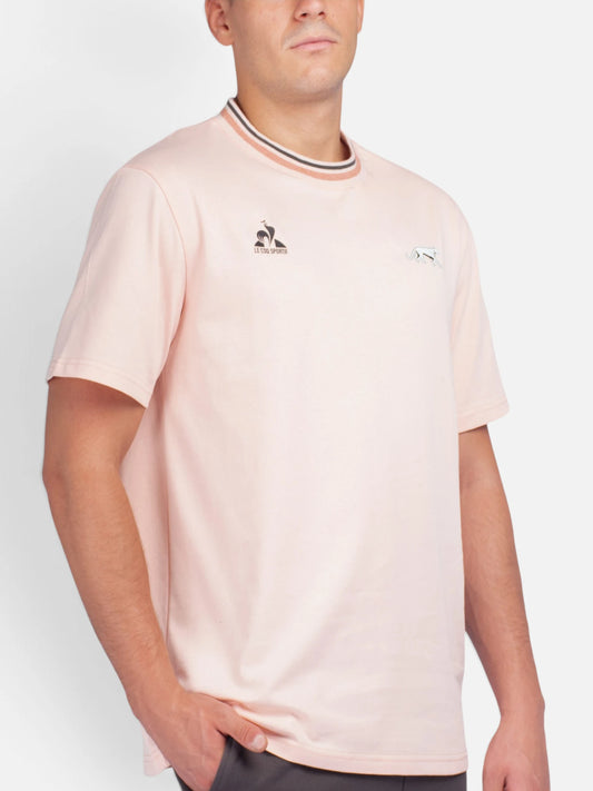 Remera Le Coq Sportif Pumas Tee Knitted Collar Lt. P