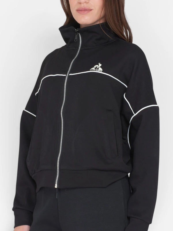 Campera Le Coq Sportif Bat Piping Jacket Black