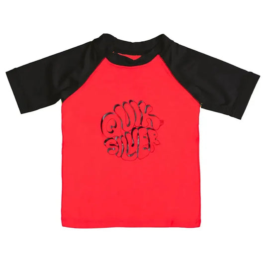 Lycra Quiksilver Bubble Niño Rojo - Indy
