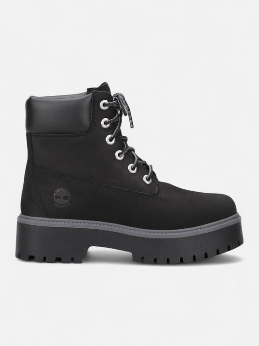 Botas Timberland Mujer Heritage Stone Street Platform Negro