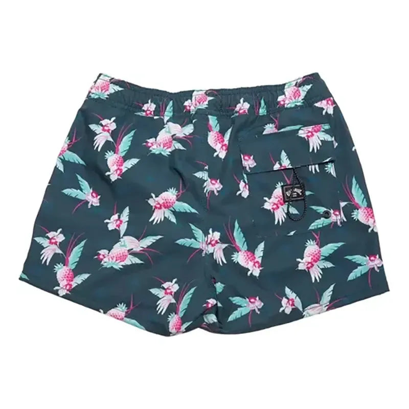 Malla Billabong Printed Lb Pineapple Grooms Niño Verde - Indy