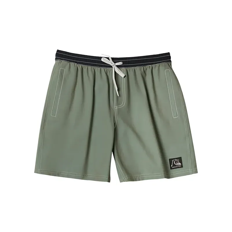 Malla Quiksilver TB Volley Original Straight Leg 17 NB Verde Tienda Oficial Indy