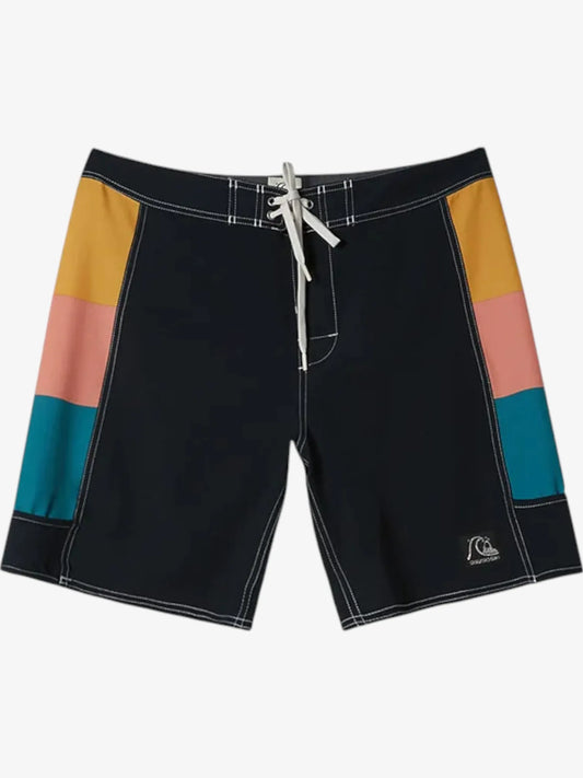 Malla Quiksilver Tb Original Arch Panel 18 Negro Mulicolor