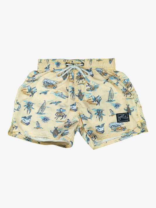 Malla Rusty Aloha Cowboy Niño Amarillo - Indy