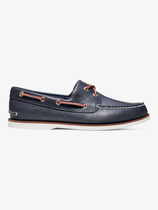Zapatilas Mocasines Timberland Classic Two Eye Nauticos Azul