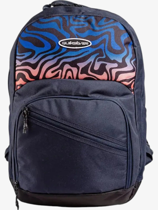 Mochila Quiksilver Schoolie Cooler 2.0 Azul Print