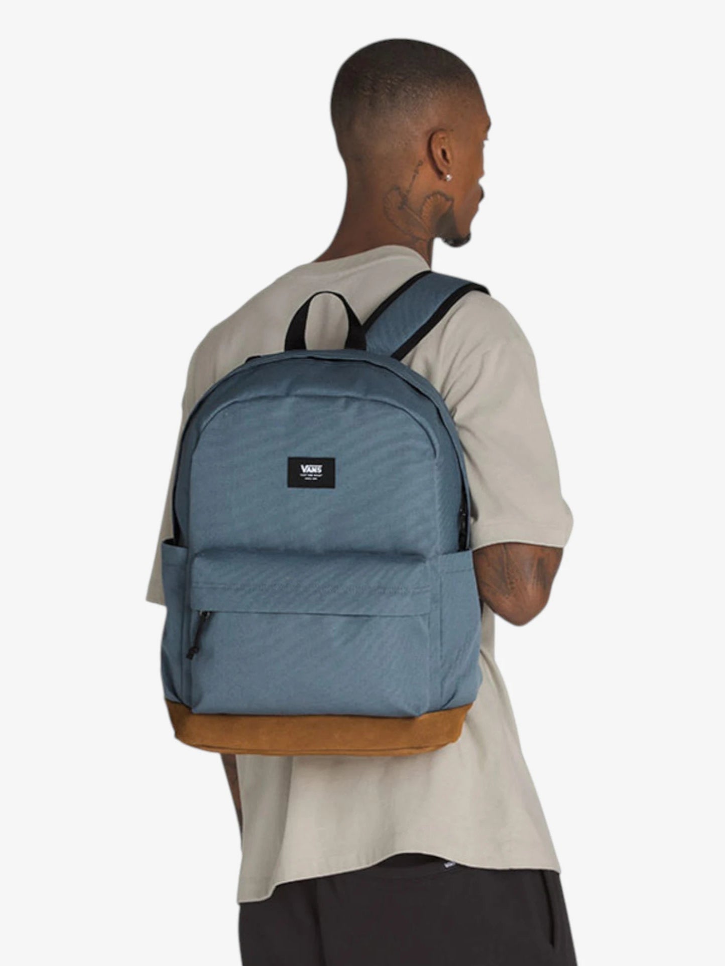 Mochila Vans Old Skool Sport Backpack Gris Marrón - Indy