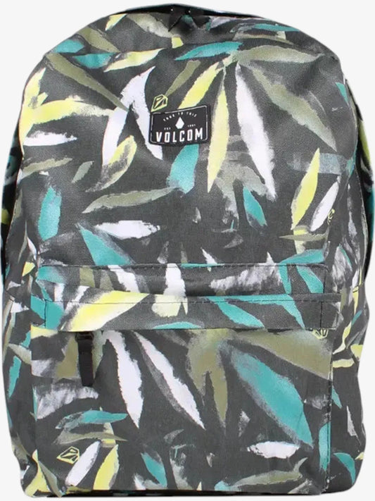 Mochila Volcom Multi Print 24 L Verde Amarillo