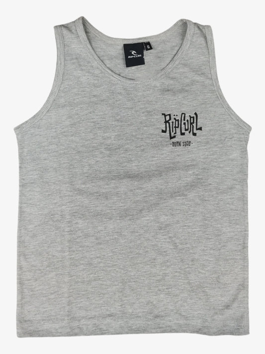 Musculosa Rip Curl Print Niño Gris - Indy