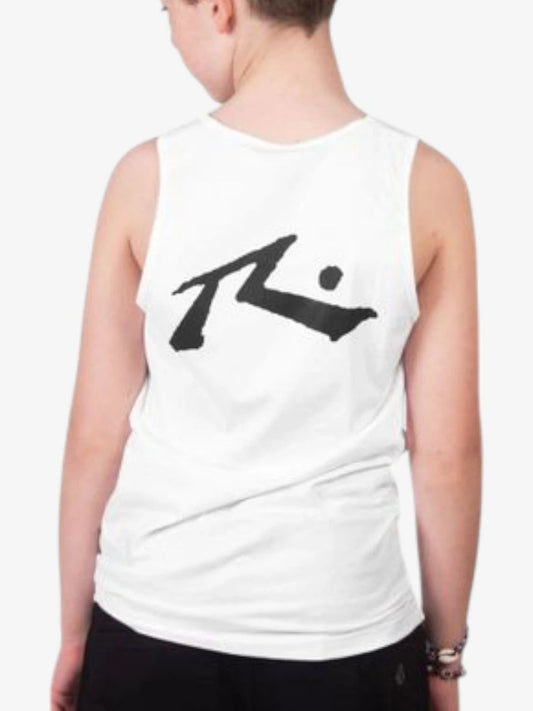 Musculosa Rusty Competition Niño Blanco - Indy