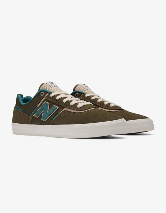 Zapatillas New Balance Numeric 306 Jamie Foy Verde Beige