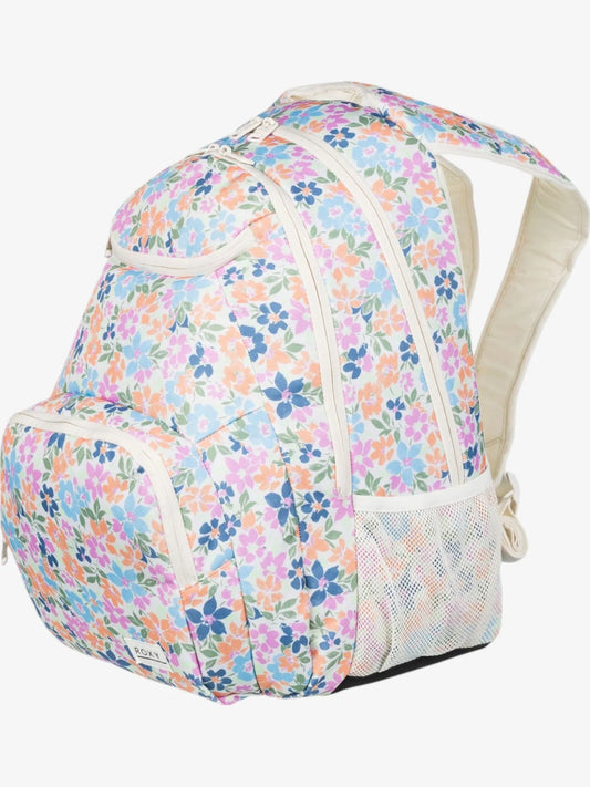 Mochila Roxy Shadow Swell Printed Crudo Floreado