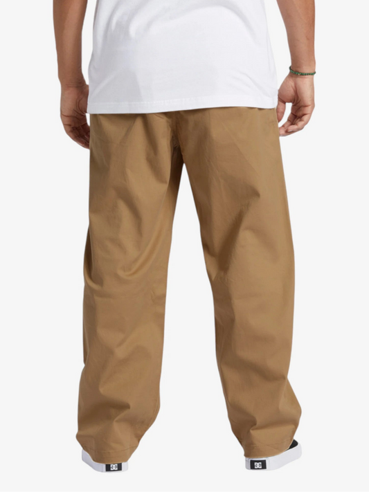 Pantalon DC Worker Baggy Chino Beige - Indy
