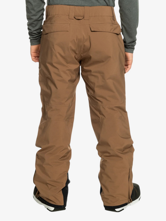 Pantalon Quiksilver Snow Utility Marrón - Indy