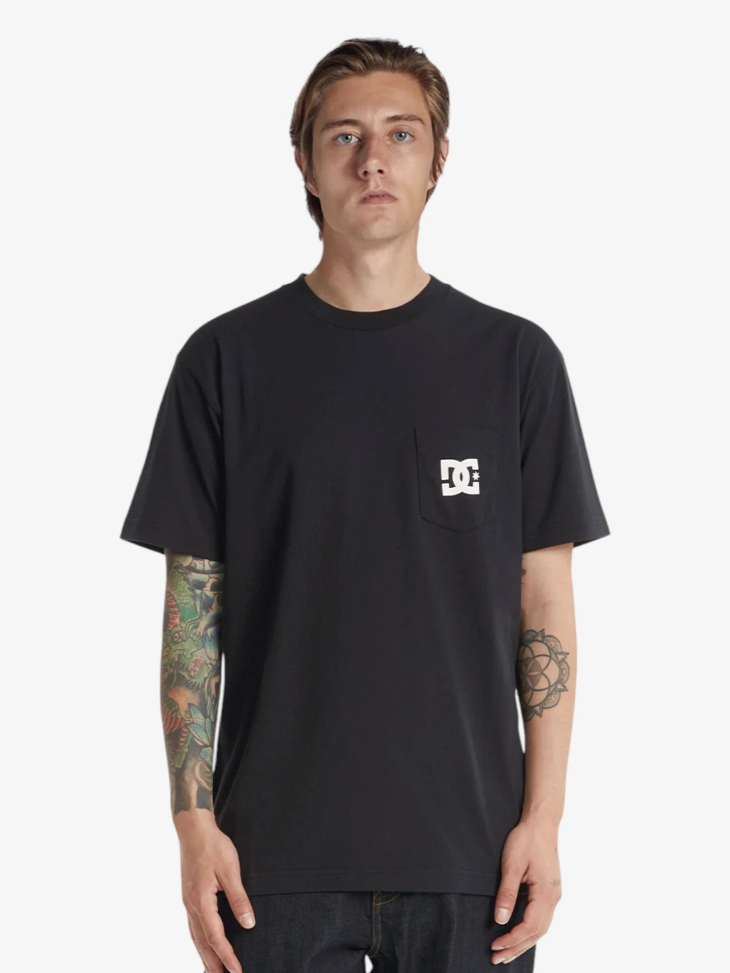 Remera DC Star Pocket Negro - Indy