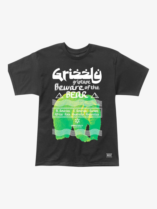 Remera Grizzly Sanskrit Negro - Indy
