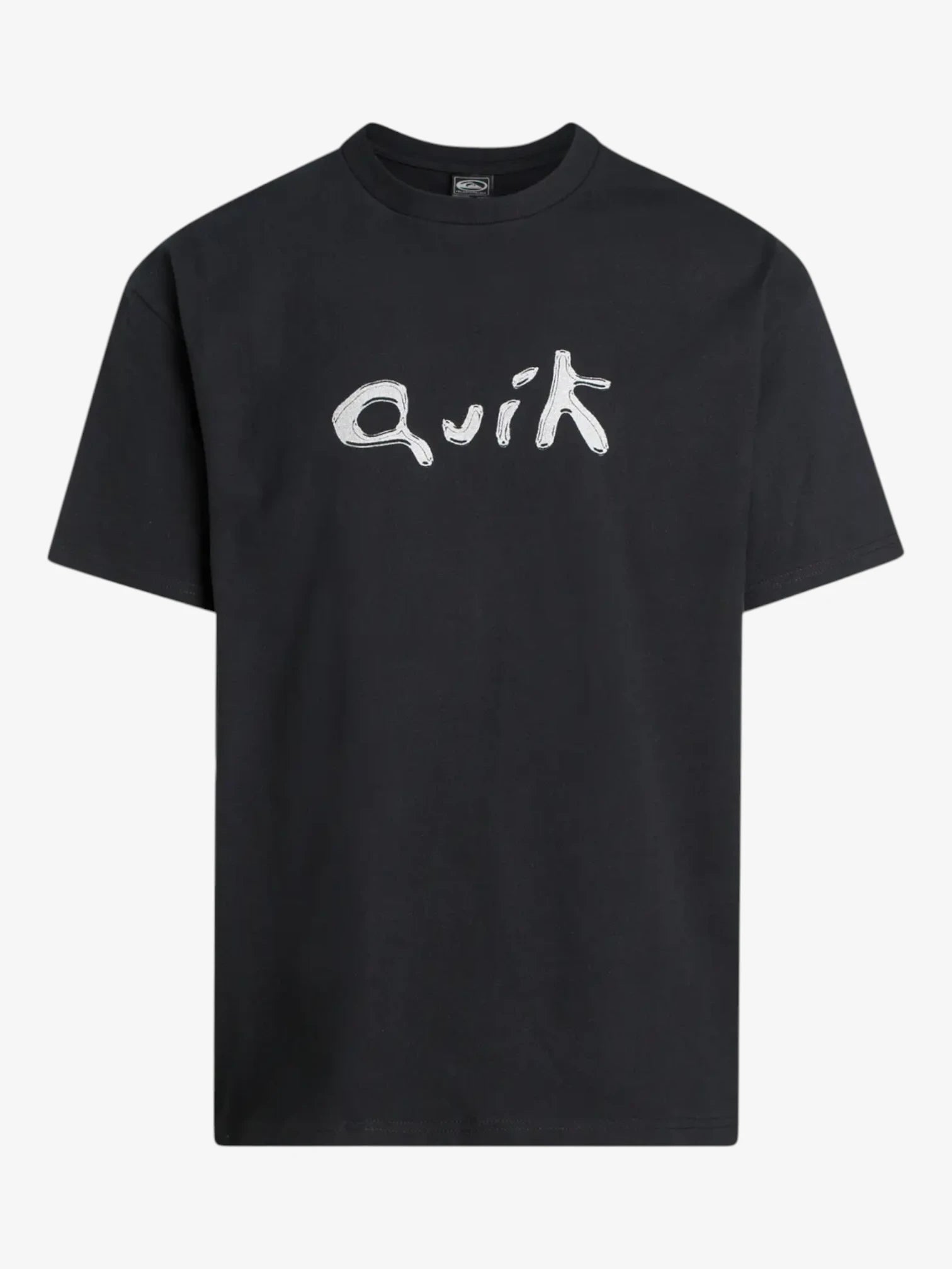Remera Quiksilver Niño Comp Logo Negro - Indy