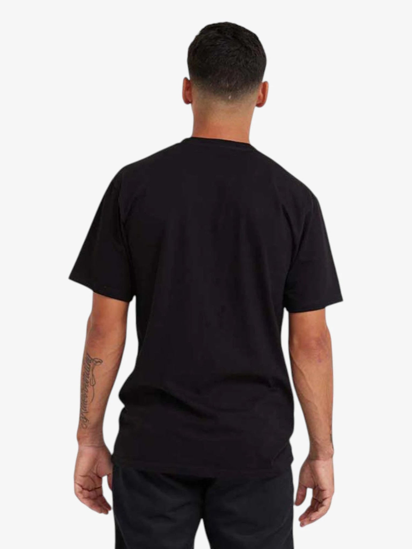 Remera Vans Classic Logo Negro Amarillo - Indy