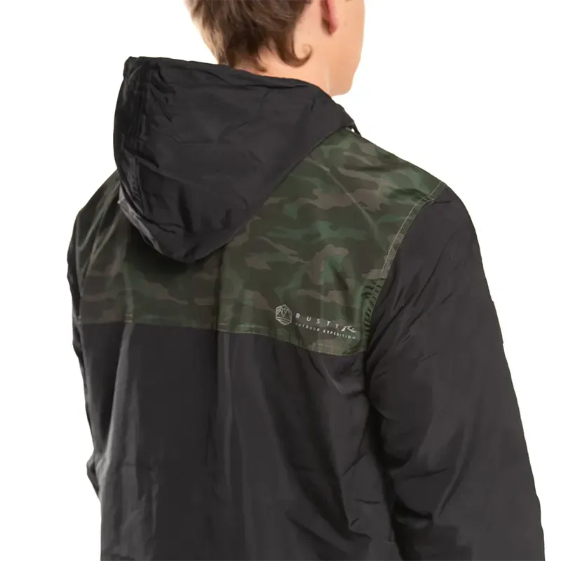 Rompevientos Rusty Infraux Negro Verde - Indy