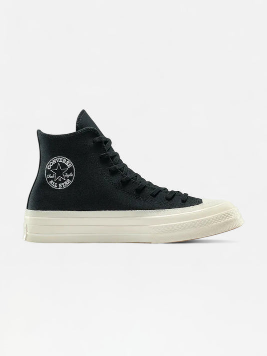 Zapatillas Converse Chuck 70 Hi Negro Crema