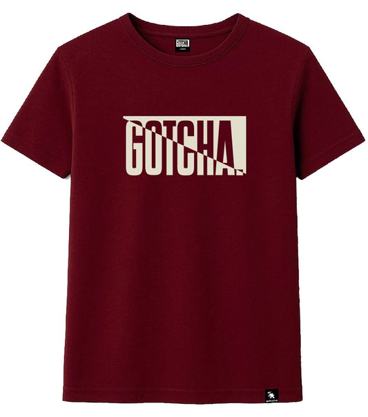 Remera Gotcha Surfwave Clasic Bordo