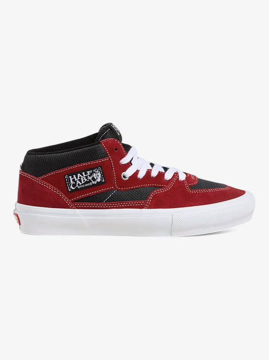 Zapatillas Vans Skate Half Cab Rojo Negro