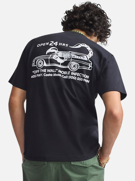 Remera Vans Sting Wagon Negro