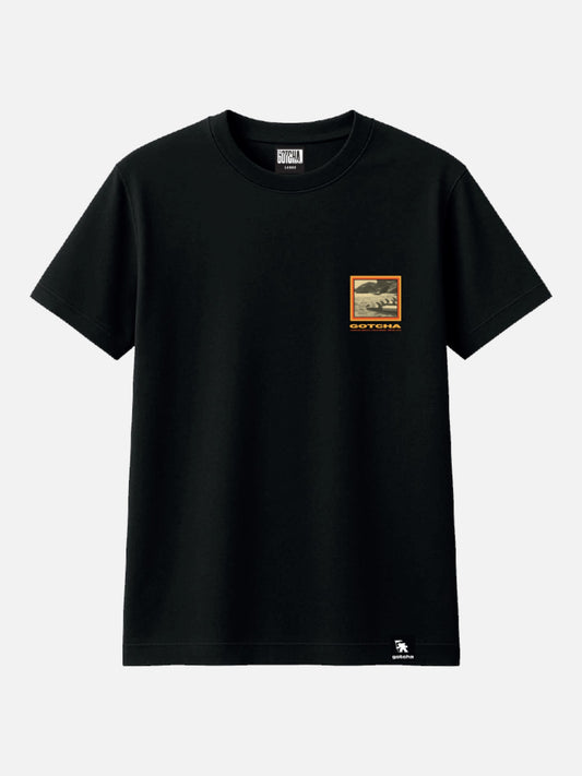 Remera Gotcha Tetris Negro