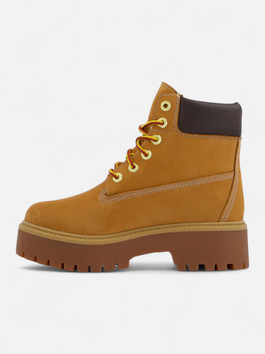 Botas Timberland Mujer Premium 6 Inch Stone Street Platforma Beige