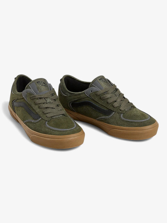 Zapatillas Vans Skate Rowley Verde Marron