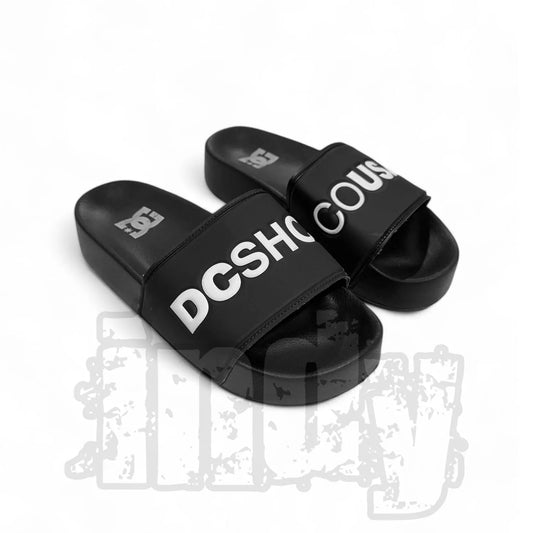 Ojota Dc Slide Platform Mujer Negro